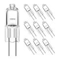 10pcs 12V G4 Halogen Bulb 12v G4 Bulb G4 Halogen Bulb Warm White Bulb Beads Crystal Lamp Halogen Bulb 5W/10W/20W/35W/50W.
