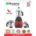 New technology used Niya_ma blender and 3 in 1 mixer grinder -NIB 117 RED CHILI.