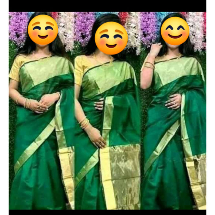 Classic%20Golden%20par%20Halfsilk%20Tangail%20Saree%20For%20Women%20-%20Image%202