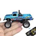 TRASPED 1/64 Off-Road Monster Truck 1/64 RC Monster Truck Remote Control Mini Climbing Car Alloy Model 2.4G Remote Control Electric Vehicle. 