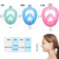 Professional Snorkeling Diving Mask Underwater Scuba Full Face Snorkel Mask Anti Fog Goggles for Kids Adult Swimming Equipment. 