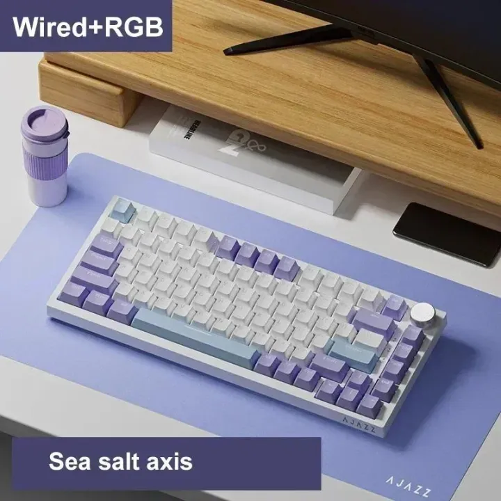Ajazz%20Ak820%20Pro%20Mechanical%20Keyboard%20Rgb%20Tri-Mode%20Gaming%2075%25%20Gasket-Mounted%20Bluetooth%205.1/2.4g%20Wireless%20Type-C%20Wired%20Tft%20Gift%20-%20Image%207