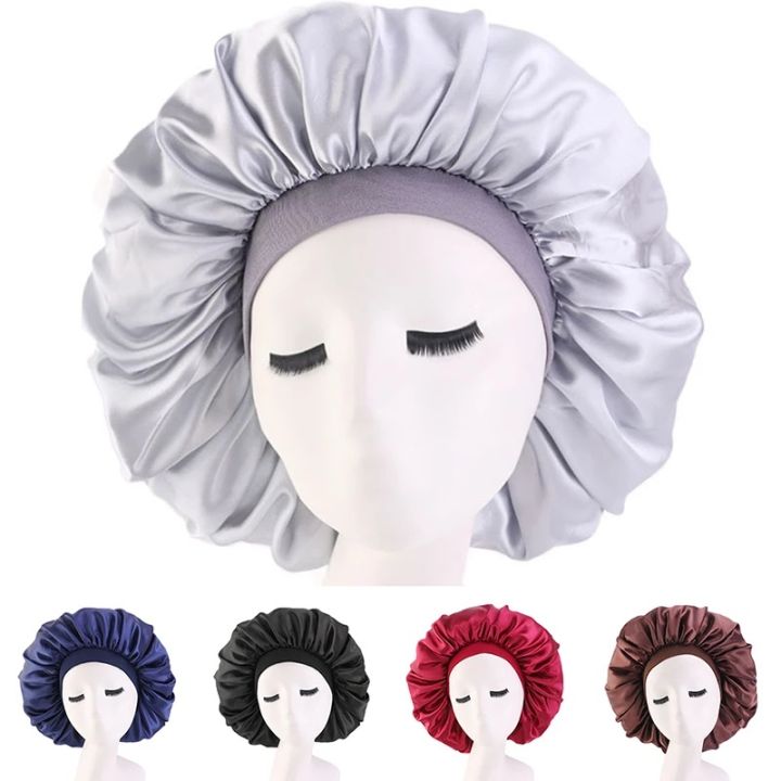 1Pc%20Reversible%20Satin%20Bonnet%20Hair%20Caps%20Double%20Layer%20Adjust%20Sleep%20Night%20Cap%20Head%20Cover%20Hat%20For%20Curly%20Springy%20Hair%20Styling%20Accessories%20-%20Image%203