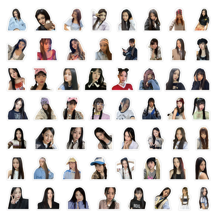 NewJeans%20Sticker%20Hot%20South%20Korean%20Girl's%20Team%20kpop%20Girl's%20God%20Picture%20Hand%20Account%20Phone%20Case%20Tablet%20Decorative%20Stickers%20-%20Image%207