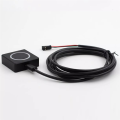 PC Power Button Desktop Power Switch Kit External Power Switch Set Aluminum Alloy Magnetic Self-Reset Button Metal Shell RGB.