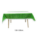Soccer Party Table Runner Decors Football Disposable Table Cover Soccer Plastic Tablecloth Soccer Themed Birthday Party Decor. 