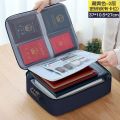CH certificate storage box, household multi-layer certificate, passport sorting box, multi-functional file file storage.