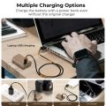 K&F Concept KF28.0022 LP-E6NH 2250mAh Type-C Direct Charge Interface Camera Battery. 