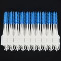 40pcs Teeth Toothpicks Dental Floss Picks Interdental Brush Stick Tooth Clean.