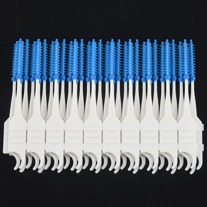 40pcs%20Teeth%20Toothpicks%20Dental%20Floss%20Picks%20Interdental%20Brush%20Stick%20Tooth%20Clean%20-%20Image%205