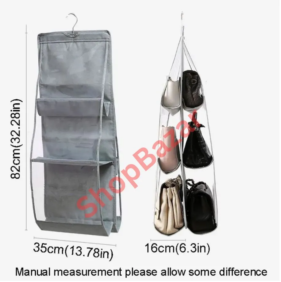Pocket Premium Quality Bag Organizer, Hanging Bag Keeping Organizer