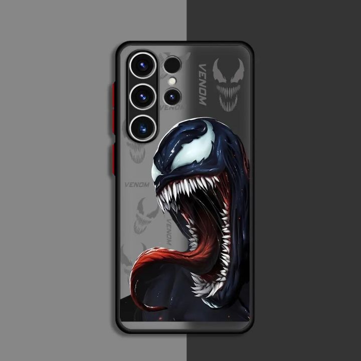 Matte%20Marvel%20Spider%20Man%20Venom%20Back%20Cover%20Phone%20Case%20for%20Samsung%20Galaxy%20S23%20Ultra%20S20%20FE%20S22%20S24%20Plus%20S21%20S23%20FE%20S10%20Plus%20S9%20-%20Image%205