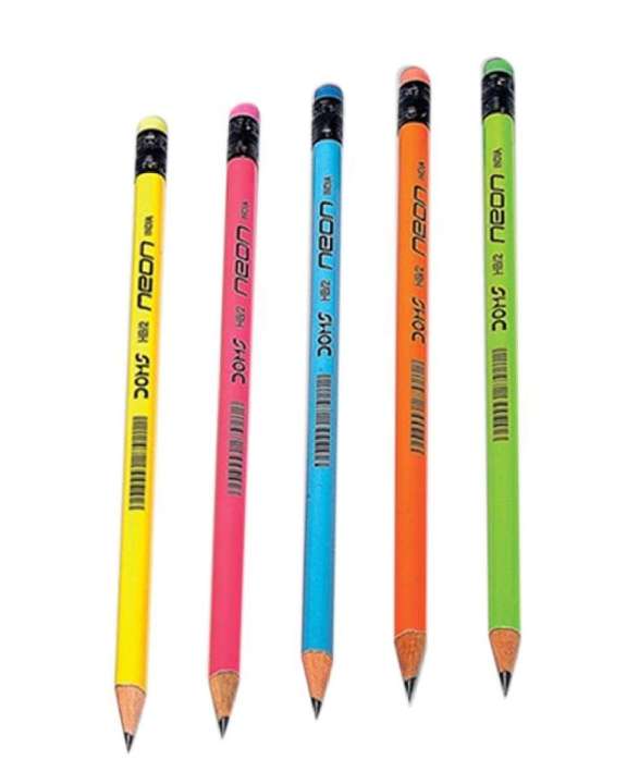 Neon%20Pencils%20with%20Eraser%20and%20Sharpener%20-%2010pcs%20(Pack%20of%20One)%20-%20Image%203
