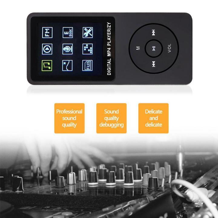 Goglor%20Music%20Player,%20TEEPAO%20Lossless%20Digital%20MP3%20Player/Video%20Player%20With%20Micro%20SD%20Card%20Slot%20Up%20to%2032%20GB,%20100%20Hours%20Playback/Video%20Recorder/FM%20Radio%20-%20Image%206