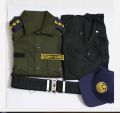 Security Guard Uniform Full Set - Guard Dress - Security Guard Pant, Shirt, Cap, Belt , Epulet Full Set.