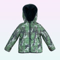 Boy's Camo Print Padding Jacket | Best Jacket For Winter | Boy's Winter Jacket | Jacket For Boy's | Boy's Army Green Jacket. 