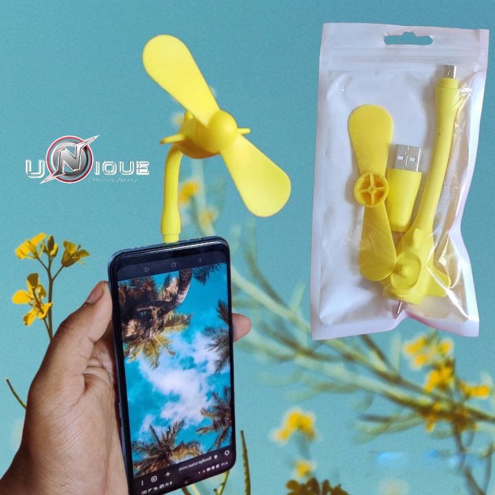 2in1%20Travel%20Portable%20Micro%20USB%20Mini%20OTG%20High%20speed%20Fan%20Multicolor%201ps%20-%20Image%202
