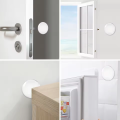 Round Self-Adhesive Clear Door Stopper Rubber Damper Buffer Cabinet Muffler Wall Protector Door Handles Bumper Protective Plug.