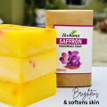 Ikebana Premium Saffron Handmade Soap- 90 gm. 