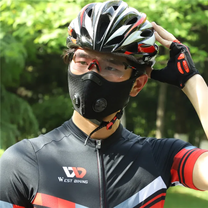 WEST%20BIKING%20Cycling%20Face%20Mask%20With%20Filter%20Activated%20Carbon%20Dust-proof%20Mask%20Anti-Pollution%20Bicycle%20Washable%20Outdoor%20Training%20Mask%20-%20Image%205