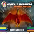 Movie Monster Series Action Figure Toy Godzilla Final Wars Japanese Rodan 6-inch. 