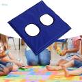 Kids Sensory Mat Preschool Jumping Mat Development Red 50cmx50cmx2cm. 