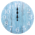 Wall Clock,10 Inch Teal Silent Non-Ticking Kitchen Clock Decor.