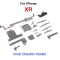 Inner Parts For iPhone XR Front Rear Camera Charging Port Power Volume Button Flex Cable With Taptic Engine Ear Loud Speaker.
