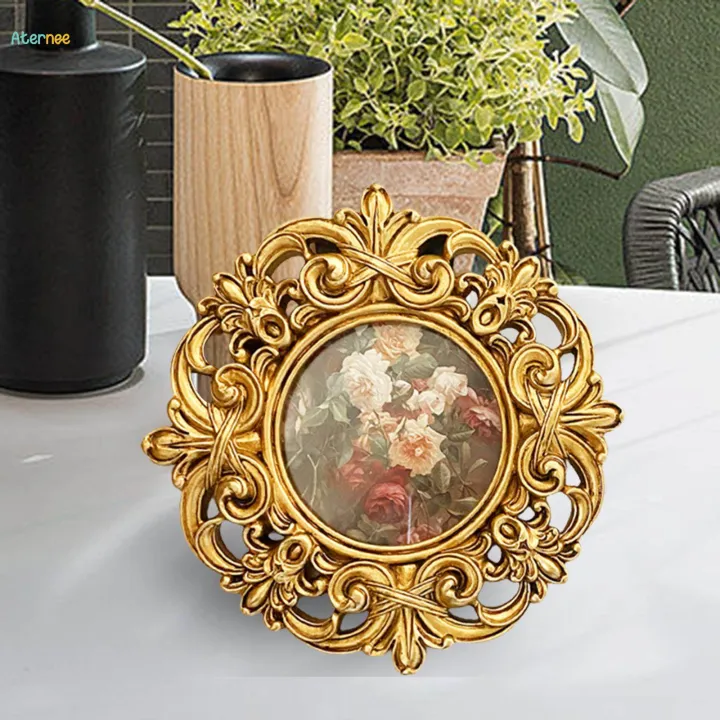 Resin%20Photo%20Frame%20Tabletop%20or%20Wall%20Display%20Decors,%20Hand%20Carved%20Floral%20Picture%20Frame%20with%20Easel%20Stand%20and%20Hook%20for%20Hallway,%20Bedroom,%20Wall%20Decor%20-%20Image%202