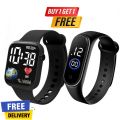 Combo Offer LED Digital Sports Watch and Ring Touch Watch. 