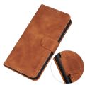 For iPhone 14 KHAZNEH Retro Texture Leather Phone Case.
