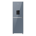HISENSE 270 Liter BMF Glass Door Inverter Refrigerator With Dispenser Metro Blue | RB1G266NMBM/BD3. 