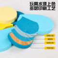 Early childhood education building block three-dimensional puzzle 1-3-and-a-half-year-old baby 2 puzzle brain toys boys and girls 4. 
