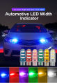 T10 Silicone gel Parking bulb Reading dome lamp Indicator License Plate Marker Rear Tail. 