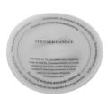 Stickers Proof Candle Label Sulfuric Acid Paper Dust Cup Sticker Round DIY Candle Manual. 