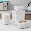 Multi-size Leak-proof Sealed Preservation Box / Portable Food Grade Lunch Bento Case / Meat Coarse Grains Brown Rice Sub-Packing / Refrigerator Food Fresh-Keeping Storage Box. 