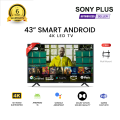 Sony Plus 43 inch Smart LED TV Wi-Fi Full HD 4K Supported Android Television.