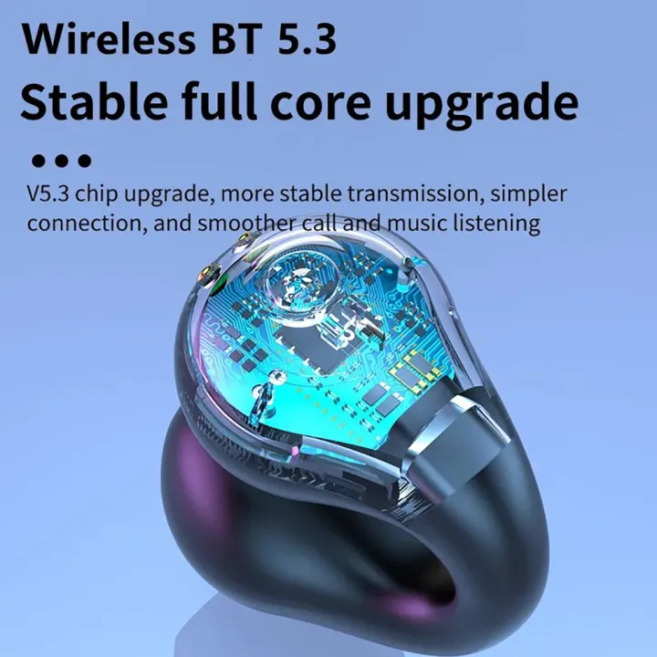 R19%20Wireless%20Clip-on%20Earbuds%20Stereo%20Sound%20Headphones%20With%20LED%20Display%20Charging%20Case%20Earphones%20For%20Running%20Workout%20Sports%20-%20Image%203