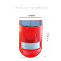Solar Alarm Light Wireless IP65 Motion Sensor Outdoor Garden Security Lamp(null).