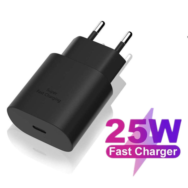 25W Usb Type C Super Fast Charger Original Pd Wall Power Adapter For  Samsung Galaxy S23 S22 S21 S20 A53 A73 A54 A34 A23