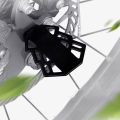2Pcs Durable MTB Rear Seat Footrest Mounted On Back Wheel Bike Pedals Folding Footboard Cycling Accessories Bicycle Foot Pedal Creek.