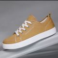 Sneakers for Men Winter Canvas Cotton Leather EVA Sole Lightweight Casual Stylish Shoes Black, Blue, Khaki & Grey Colors Available Model SPORT1888.