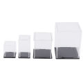 Acrylic Display Case Self-Assembly Clear Cube Box UV Dustproof Toy Protection STARLITE. 