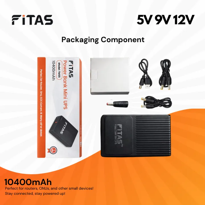 FiTAS%20TM55%20DC%20Mini%20UPS%205V%209V%2012V%20Output%20With%20Charger%20-%20Image%202