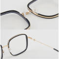 Fashion Large Frame Anti-blue Light Glasses Women Men Computer Optical Metal Glasses High Quality Full Frame Glasses Goggles.