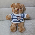 Manufacturer sweater bear teddy bear plush toy cute grab machine ragdoll doll children's activity gift doll.
