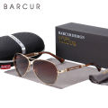 e Solulos D sunglasses polarized gradient DesigBARCURn Memery alloy too men's sunglasses ladies aviator glasses mirror mask Oc. 