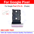 For Google Pixel 2 XL 3 3 XL 3A 3A XL 4 4a 4 XL 4a XL 5 5a 6 6 Pro 7 7a 7 Pro 8 8A 8 Pro 9 9 Pro 9 Pro XL Sim Card Holder Tray Slot Adapter Replacement Part. 