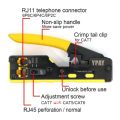 All In One RJ45 Cable Stripper Pressing Clamp Tongs Hand Tool Network Tools Network pliers Pliers Crimper RJ45 Pliers Cable Connector.