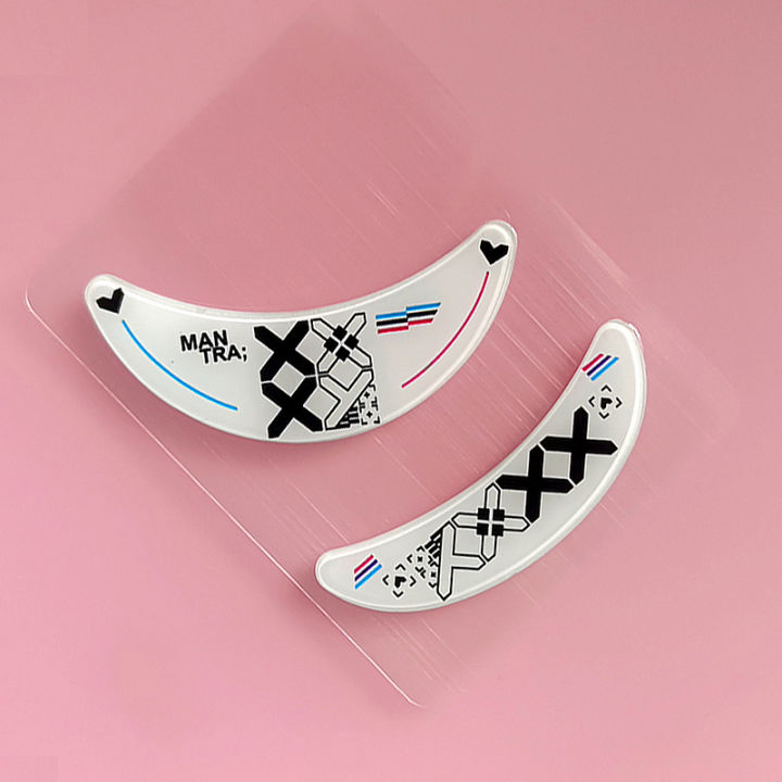 Glass Mouse Skates Glide Feet Pads Mouse Feet Sticker for VGN Dragonfly F1 Wireless Gaming Mouse Rounded Curved Edges jingu